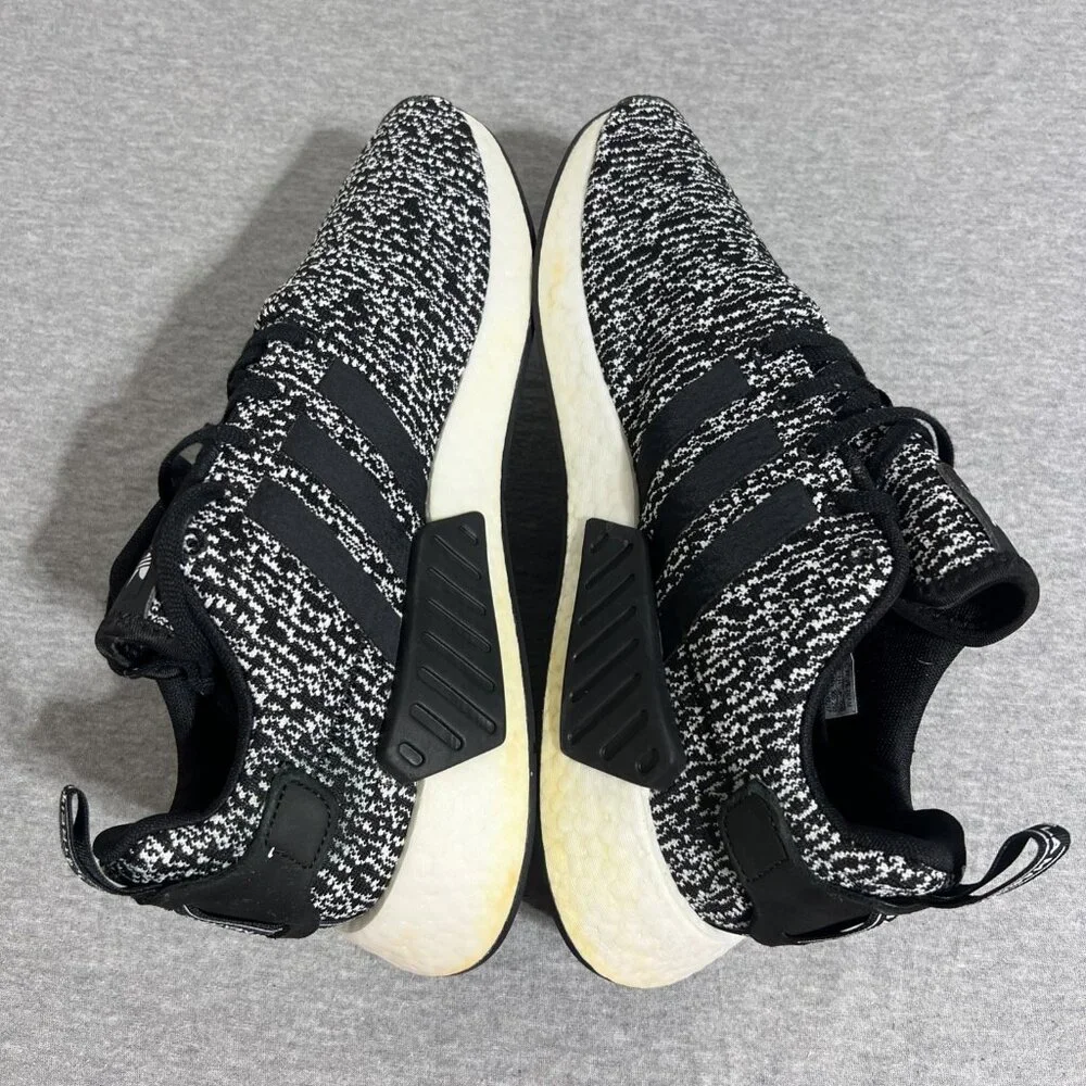 Adidas NMD R2‎ Oreo Running Shoes Mens Size 12 Sneakers B22631